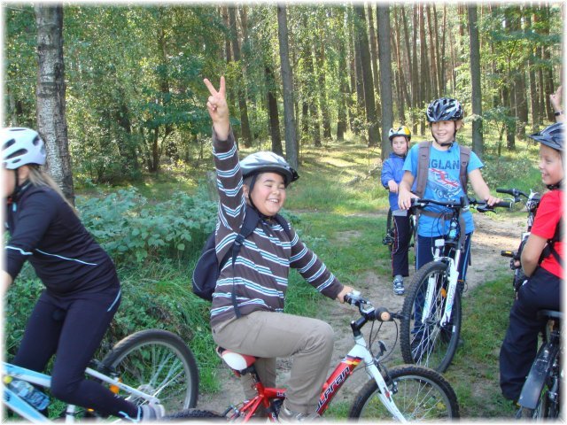 Wycieczka szkolna - Sportowa Osada wrzesień 2012